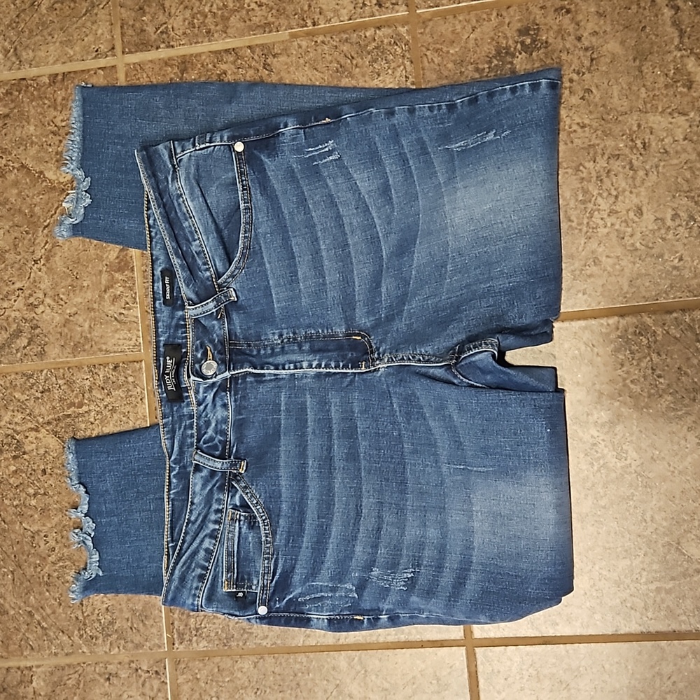 Judy Blue Tulip Hem Jeans Women Size 16W Skinny Blue Denim JB84172